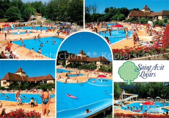 Saint-Avit-de-Vialard Complexe Hotelier Saint Avit Loisirs Schwimmbad