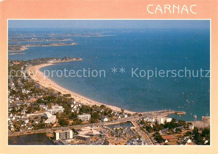 Carnac 56 Fliegeraufnahme Kueste