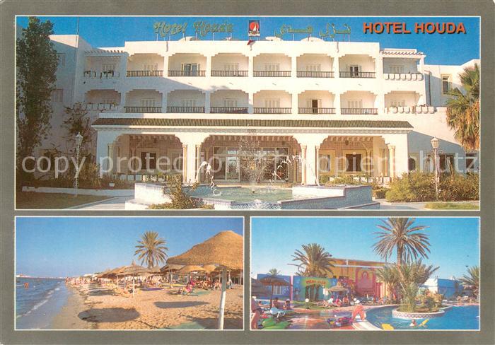 Dkhila Monastir Tunesia Hotel Houda m. Strand