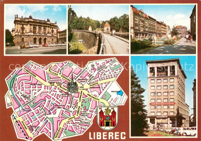 Liberec Reichenberg Teilansichten