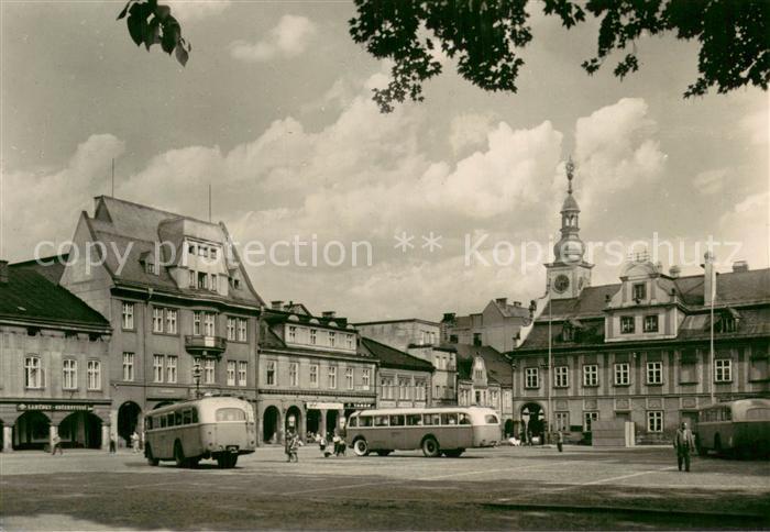 Vrchlabi Hohenelbe Czechia Teilansicht Grosser Patz