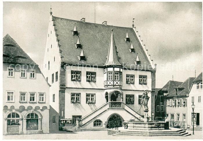 Volkach Rathaus Aussenansicht