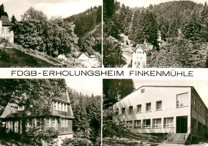 Finkenmuehle Bad FDGB-Erholungsheim Finkenmuehle
