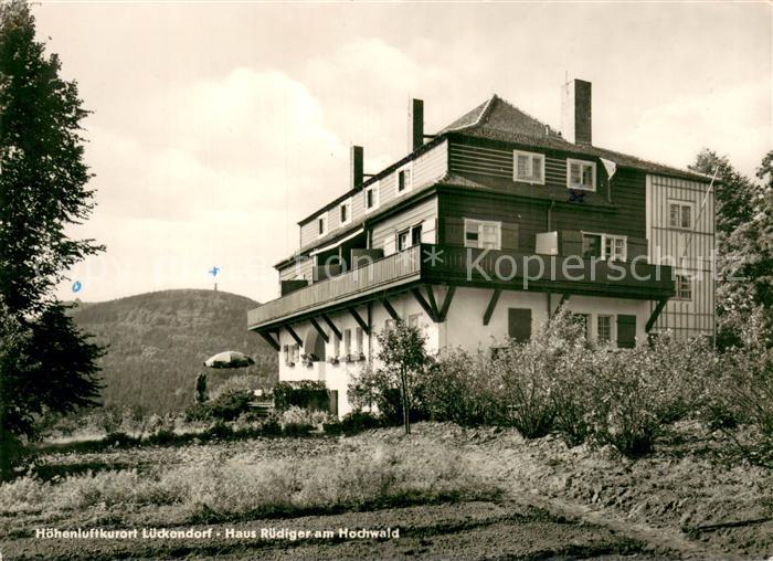 Lueckendorf Haus Ruediger am Hochwald