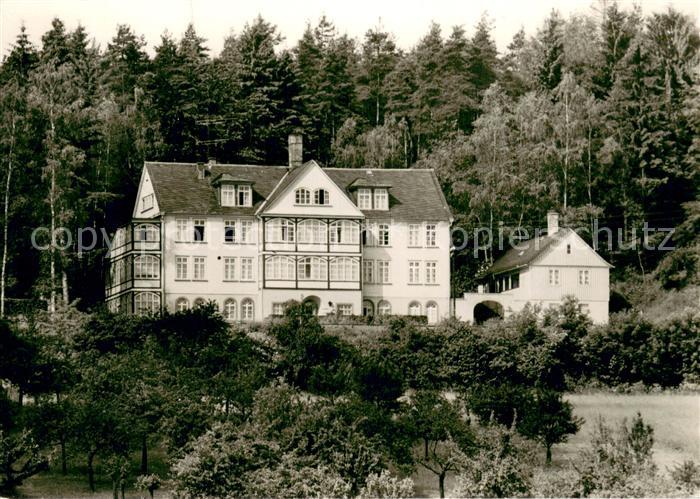 Frankenhain Thueringen Kurheim d. VdN Erich Hertel