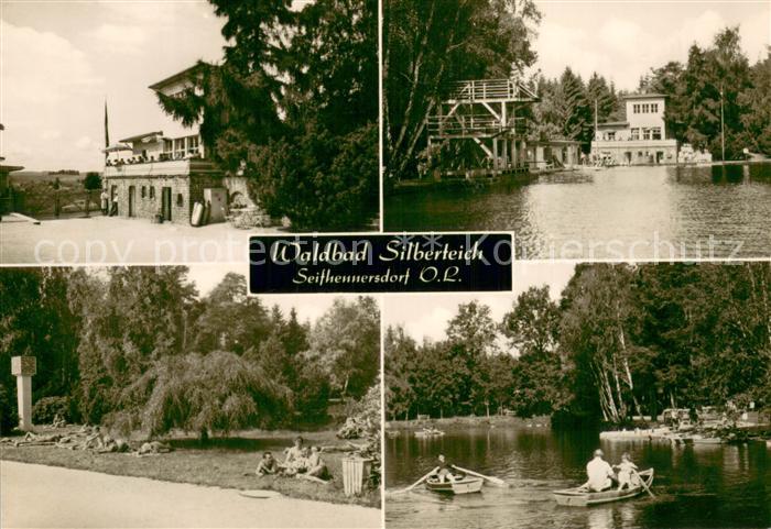 Seifhennersdorf Waldbad Silberteich Teilansichten