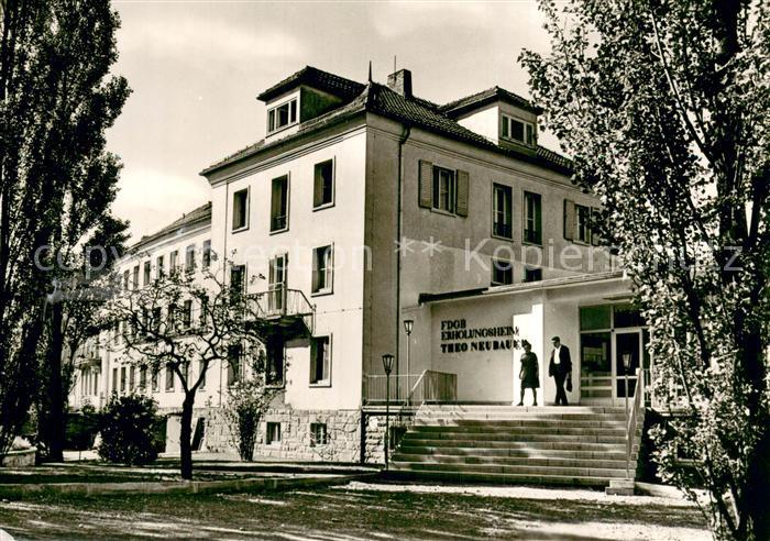 Tabarz FDGB-Heim Theo Neubauer