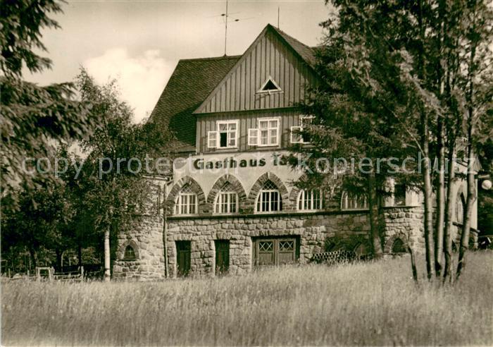 Carlsfeld Erzgebirge Gasthaus Talsperre Aussenansicht