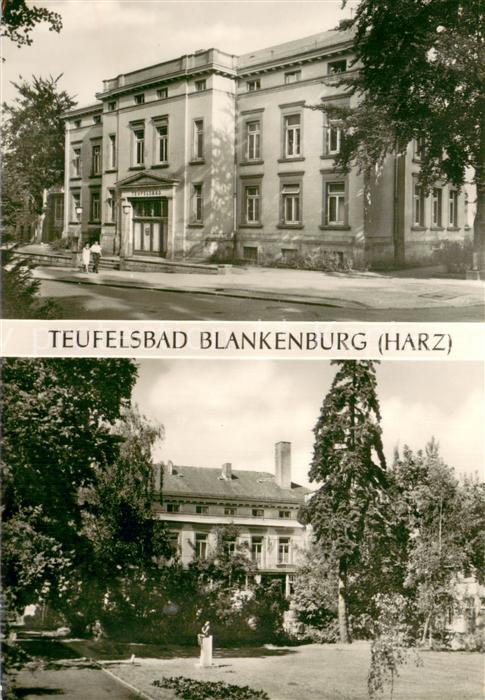 Blankenburg Harz Teufelsbad Aussenansichten