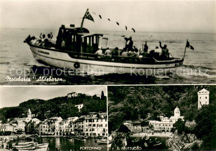 Portofino Liguria Motorboot Aldebaran S.Fruttuoso