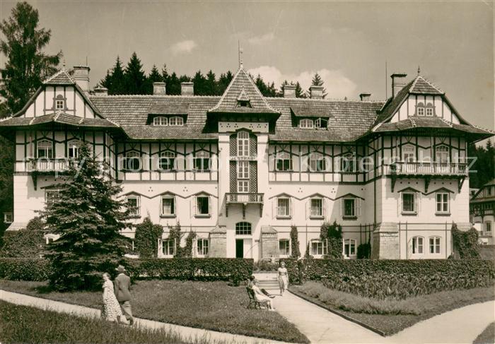 Lazne Luhacovice Leos Janacek-Haus Aussenansicht