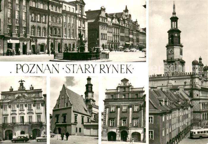 Poznan Posen Teilansichten