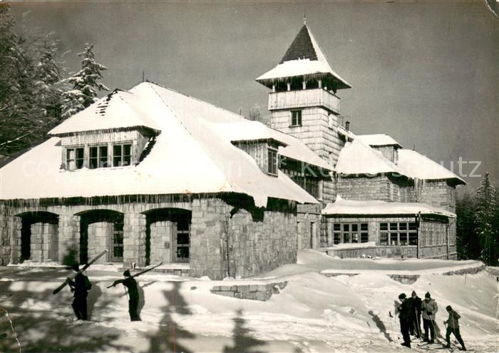 Schronisko Beskid Slaski PL Partie im Schnee