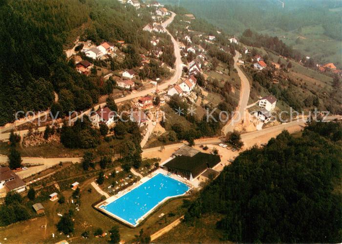 Wieda Fliegeraufnahme mit Freibad