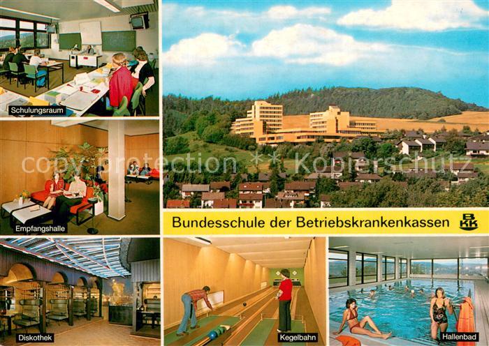Rotenburg Fulda Bundesschule der Betriebskrankenkassen Schulungsraum Empfangshal