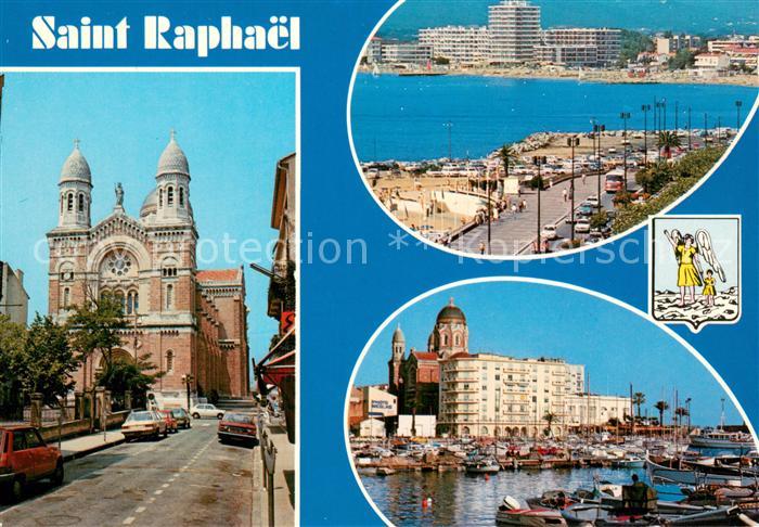 Saint-Raphael 83 Cathedrale Hafenpartien