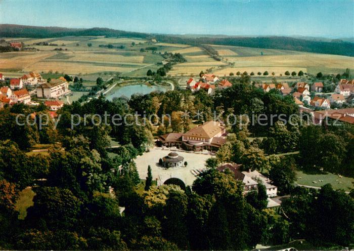 Bad Meinberg Moor und Kohlensaeure Heilbad Fliegeraufnahme