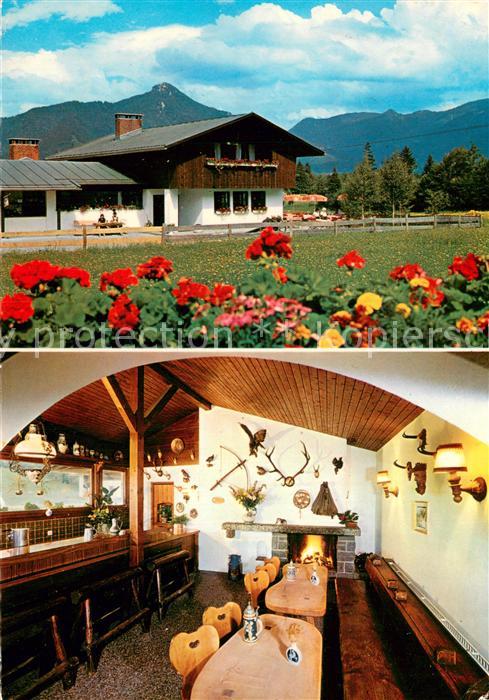 Lenggries Gasthaus Jaegerstueberl Gaststube