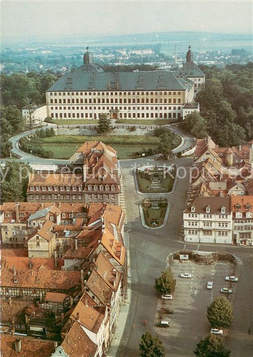 Gotha Thueringen Schloss Friedenstein Fliegeraufnahme