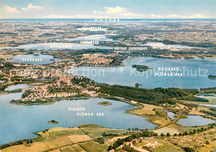 Ploen See Fliegeraufnahme