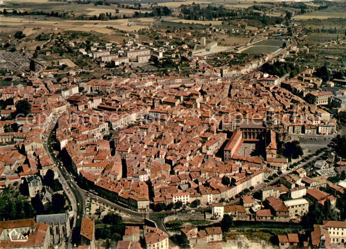 Issoire Vue generale aerienne