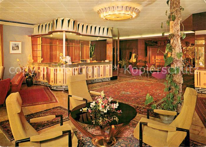 Bensheim-Auerbach Bergstrasse Kurhotel Krone Rezeption Foyer