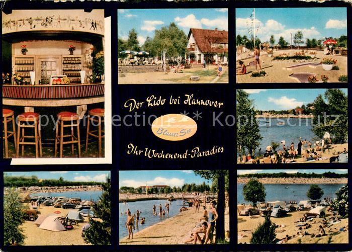 Garbsen Auto Rast und Strandbad Seeterrassen Milchbar Strand Camping Kleingolf