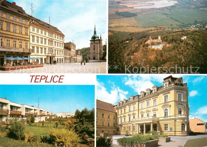 Teplice Teplitz-Schoenau CZ Zamecke hamesti Doubravka Sidliste Bila cesta Fuciko