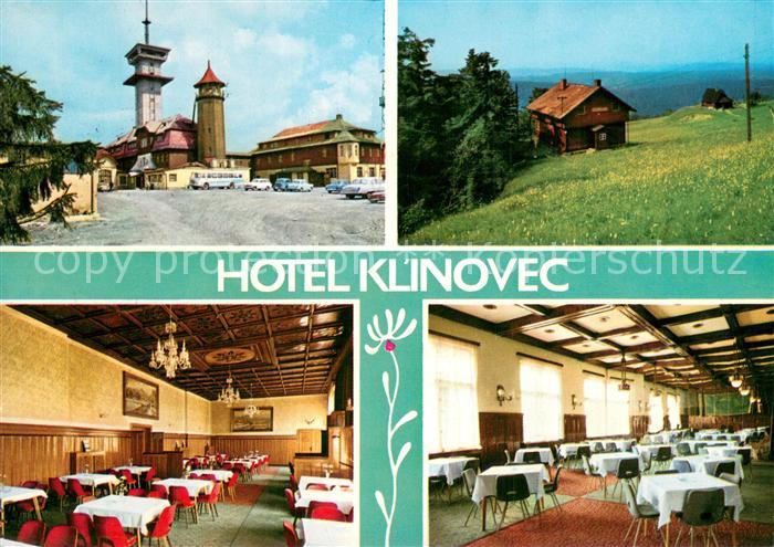 Krusne Hory CZ Hotel Klinovec Gastraeume Aussichtsturm
