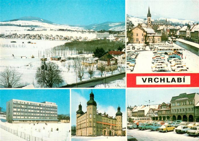 Vrchlabi Hohenelbe Czechia Prumyslove mesto v udoli Labe na upati stredni casti