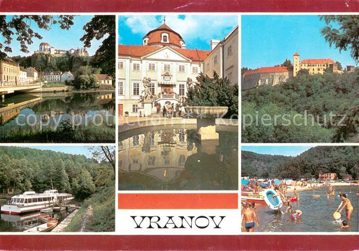 Vranovska Prehrada Obec statni zamek a rekreacni stredisko v Bitovske pahorkatin