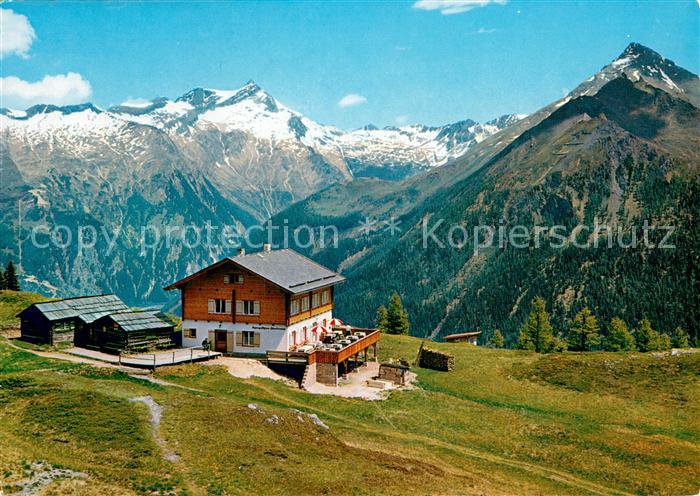 Mallnitz Kaernten Haeusler Alm Panorama