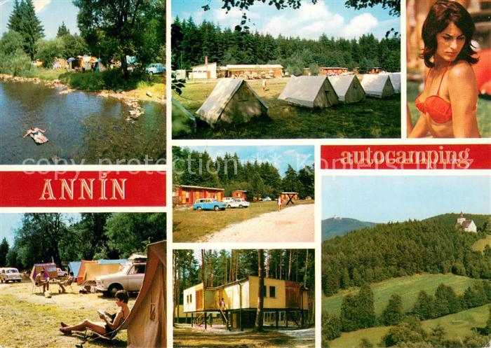Sumava Czechia Annin autocamping v blizkosti reky Otavy