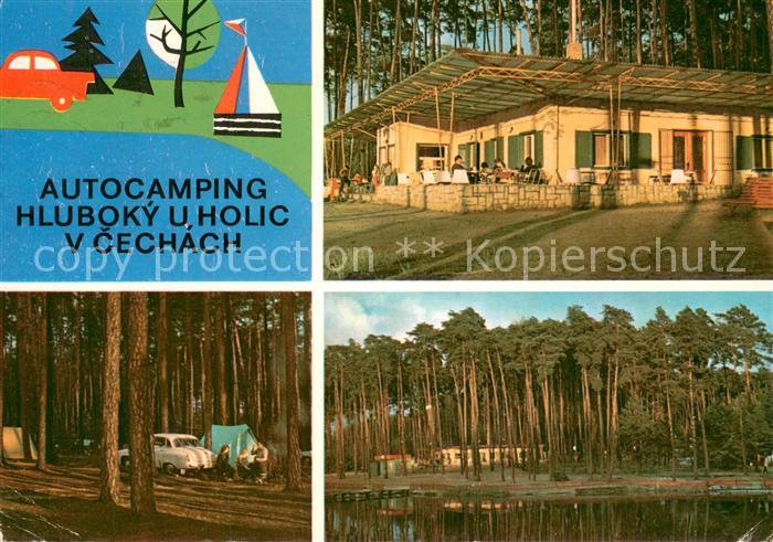 Hluboky u Holic v Cechach CZ Autocamping Details