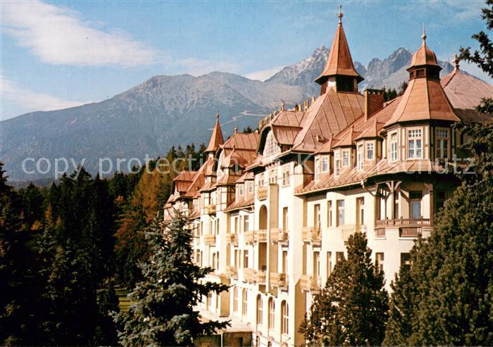 Vysoke Tatry Grand hotel Praha v Tatranskej Lomnici