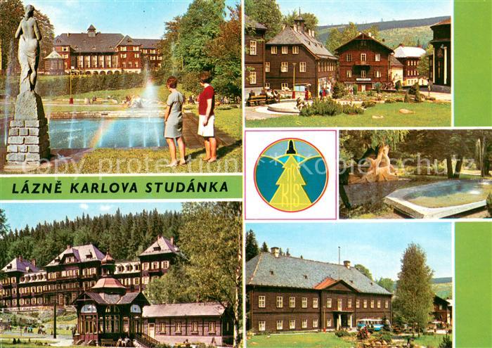 Karlova Studanka Lecebny ustav Libuse Centrum lazni Lazensky park Lecebny ustav