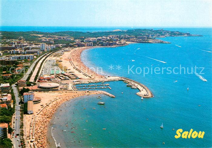 Salou ES Playa Fliegeraufnahme