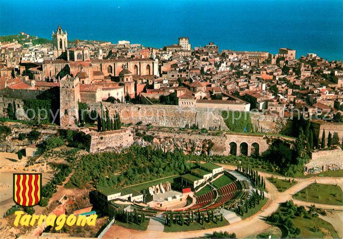 Tarragona ES Vista parcial aereo
