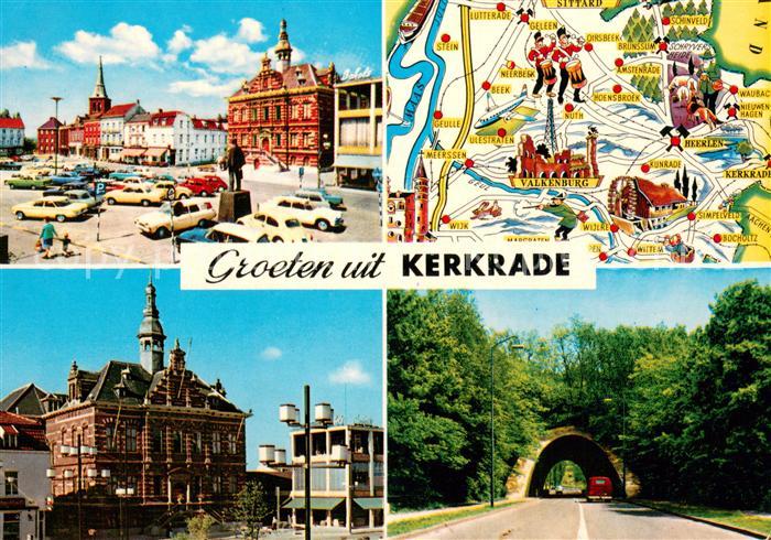 Kerkrade Marktplatz Karte Palais Tunnel