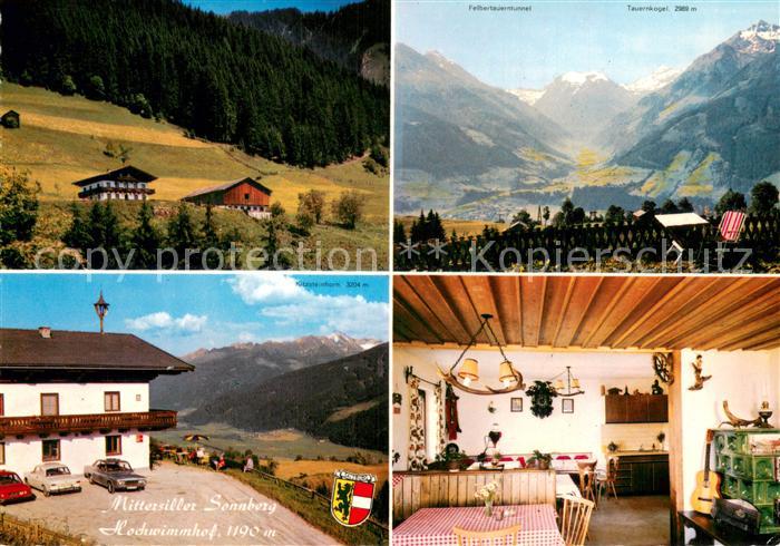 Mittersill Oberpinzgau Hochwimmhof Panorama Gaststube