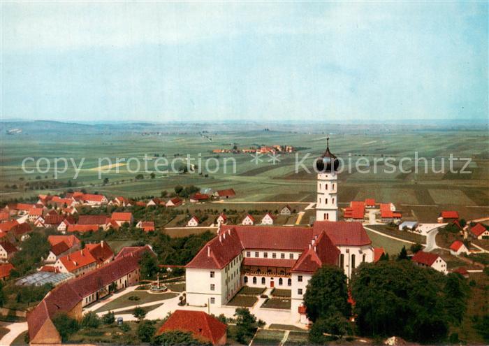 Moenchsdeggingen Kleriker Noviziat der Mariannhiller Missionare Fliegeraufnahme