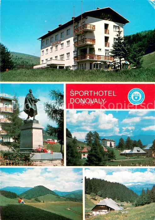Nizke Tatry Slovakia Sporthotel Donovaly Pamatnik SNP Donovaly Pohlad na Prasivu