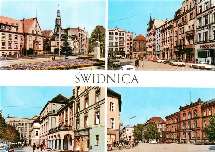Swidnica Schweidnitz PL Plac Tysiaclecia Panstwa Polskiego Teatr Rynek Plac Grun
