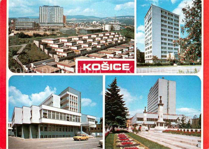 Kosice Kassa Kaschau Slovakia Sidlisko Podhradova KNV Statna banka ceskoslovensk