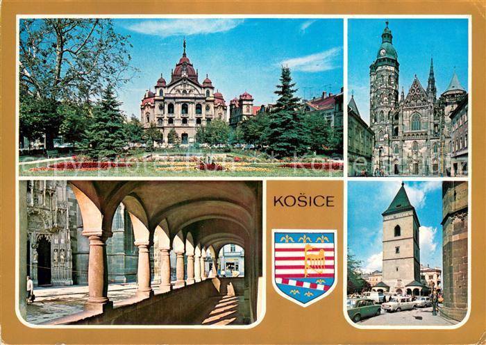 Kosice Kassa Kaschau Slovakia Statne divadlo Goticky dom Arkady Urbanovej Urbano