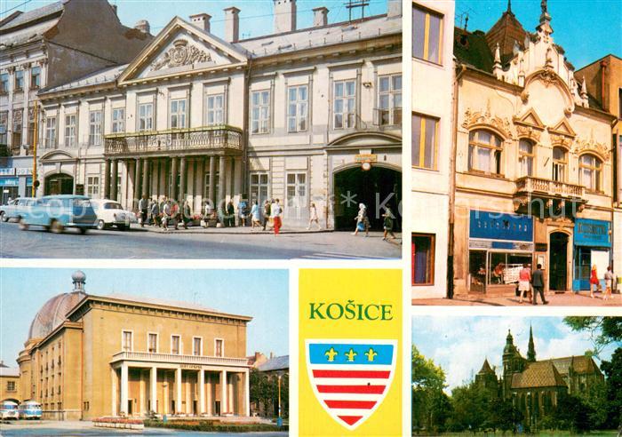 Kosice Kassa Kaschau Slovakia Teilansichten