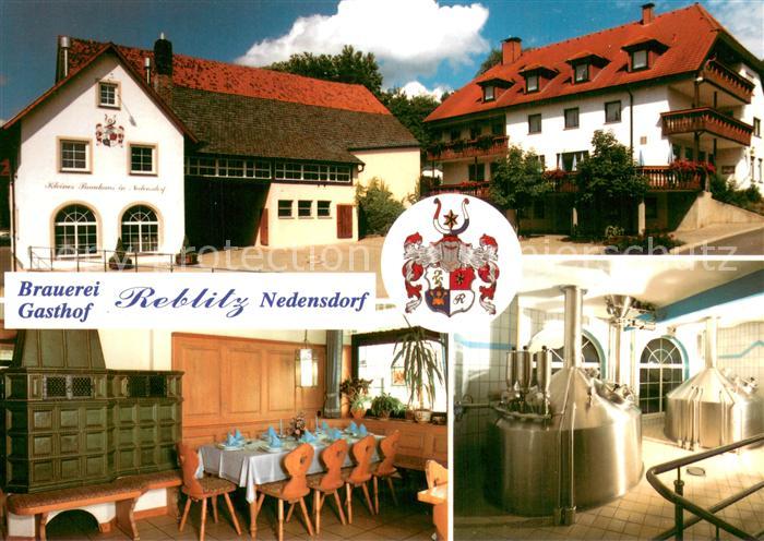 Nedensdorf Brauerei Gasthof Reblitz Gaststube Brauraum