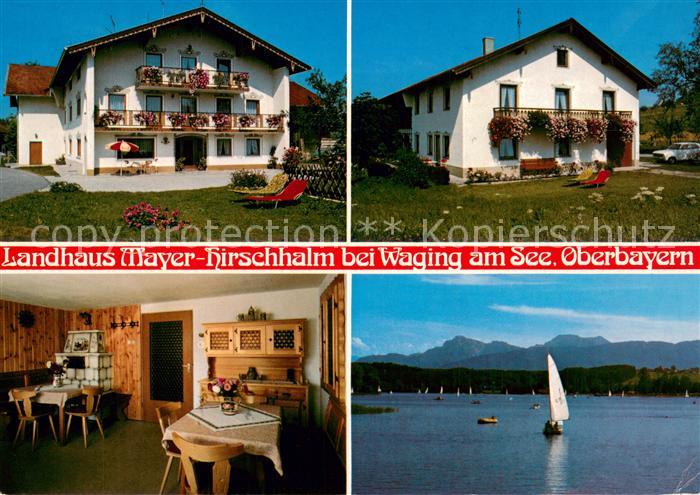 Waging See Landhaus Mayer mit Gaestehaus Gaststube Seepartie