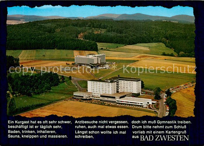 Bad Zwesten Kuranlagen Fliegeraufnahme