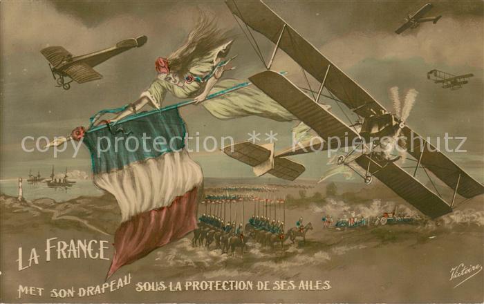 Militaria France Sous la Protection de ses ailes